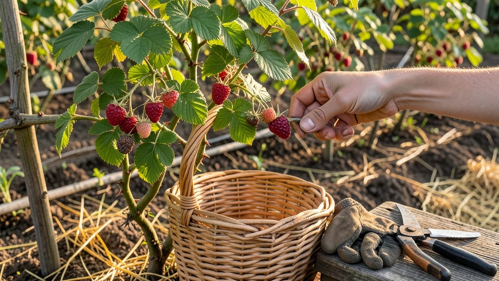 When to Harvest Raspberries: Berry Color + Pluck Test for Sweetest Picks