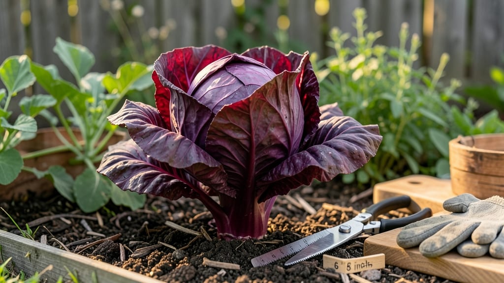 When to Harvest Red Cabbage: 3 Color & Texture Tests for Peak Crunch