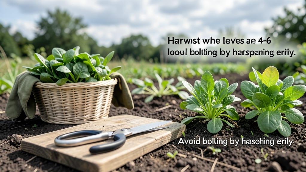 How to Know When to Harvest Spinach: Leaf Size and Taste Tests That Work