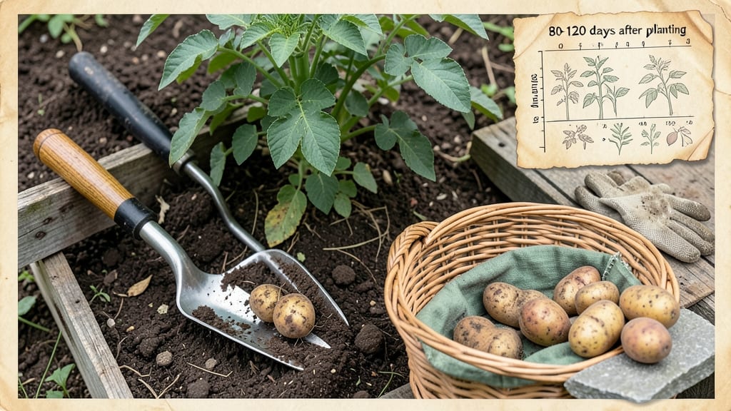 How Long to Harvest Potatoes: Exact Days by Variety for Perfect Digging Time