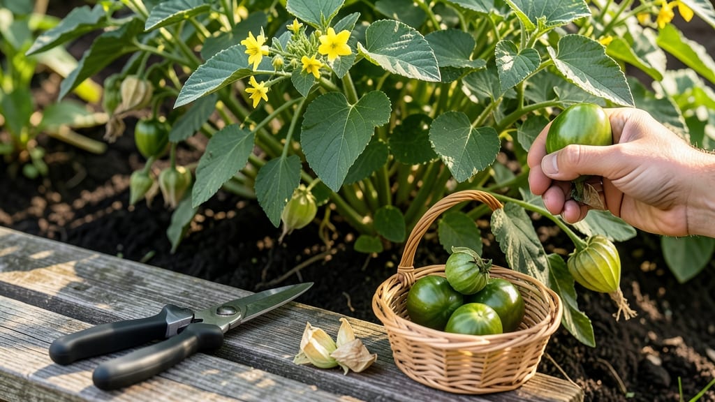 When to Harvest Tomatillo Plants: Size-Check Tricks for Tangy Picking