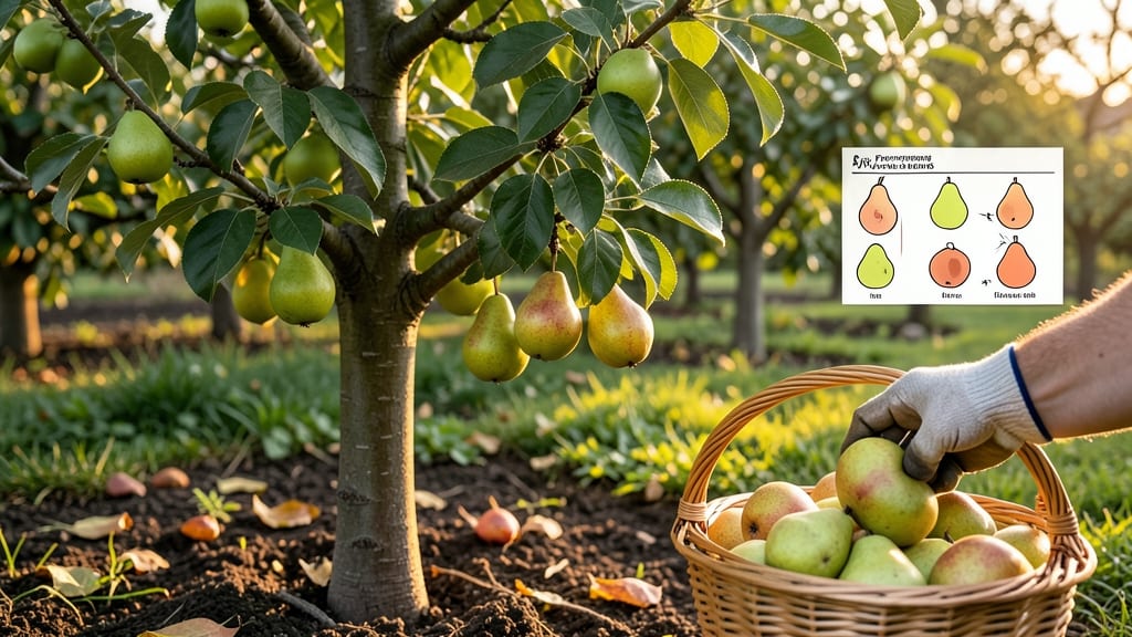 When to Harvest Bartlett Pears: Firm Yet Yielding Skin & Sweet Aroma Test