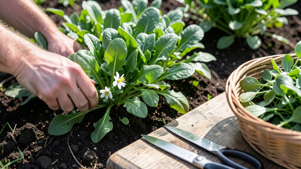 How to Harvest Arugula So It Keeps Growing: Cut-and-Come-Again Method