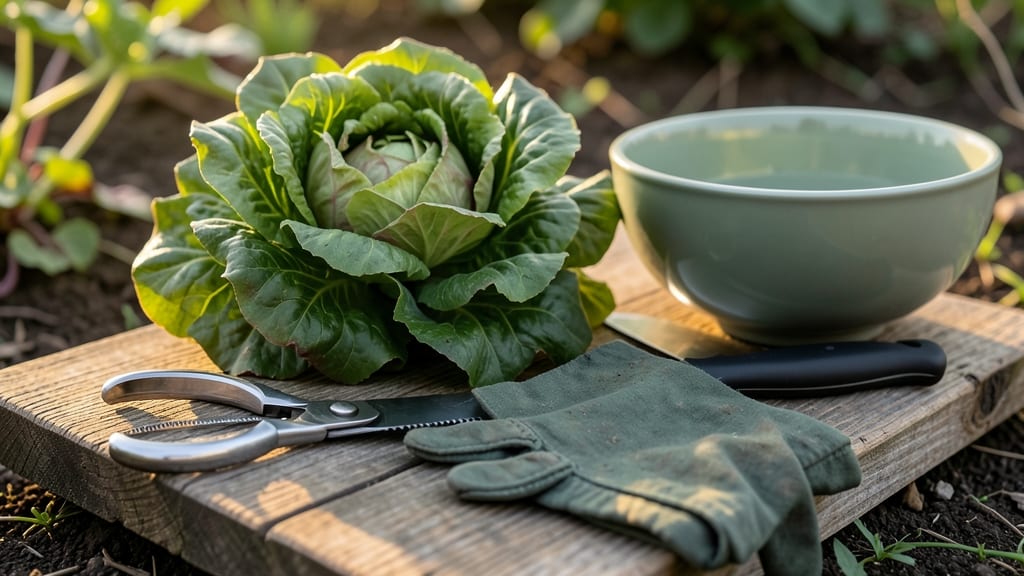 How to Harvest Leaf Lettuce: When Leaves Reach 4-Inch Height for Best Flavor