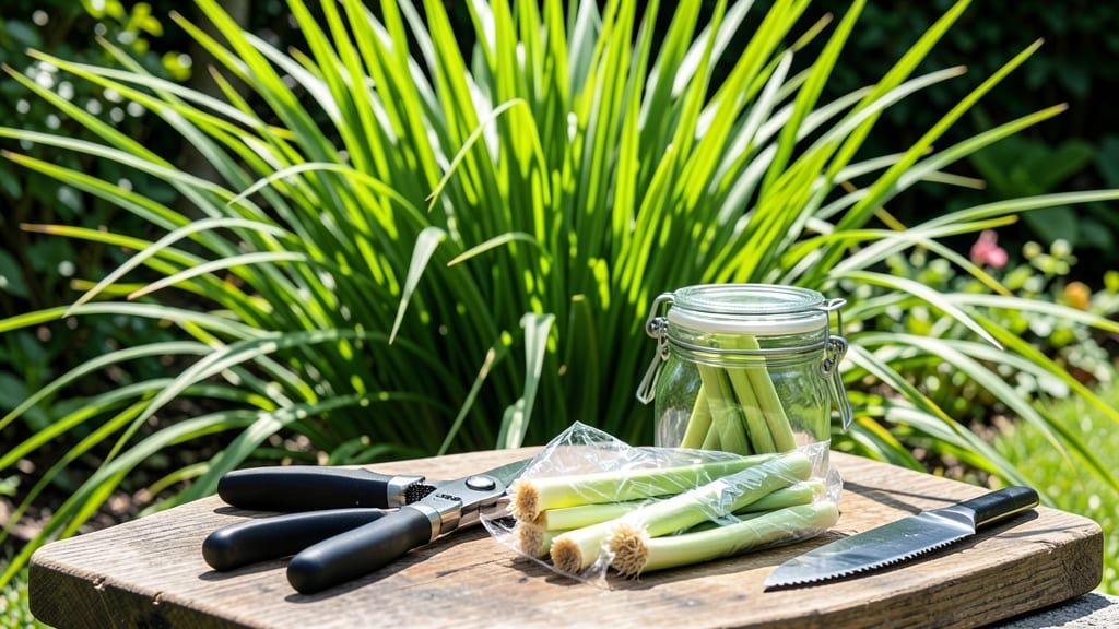 How to Harvest and Store Lemongrass: Stem Snap Test for Peak Freshness & Freezer Life Hacks