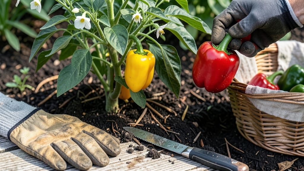How to Harvest Peppers: When Color Cues Signal Peak Flavor