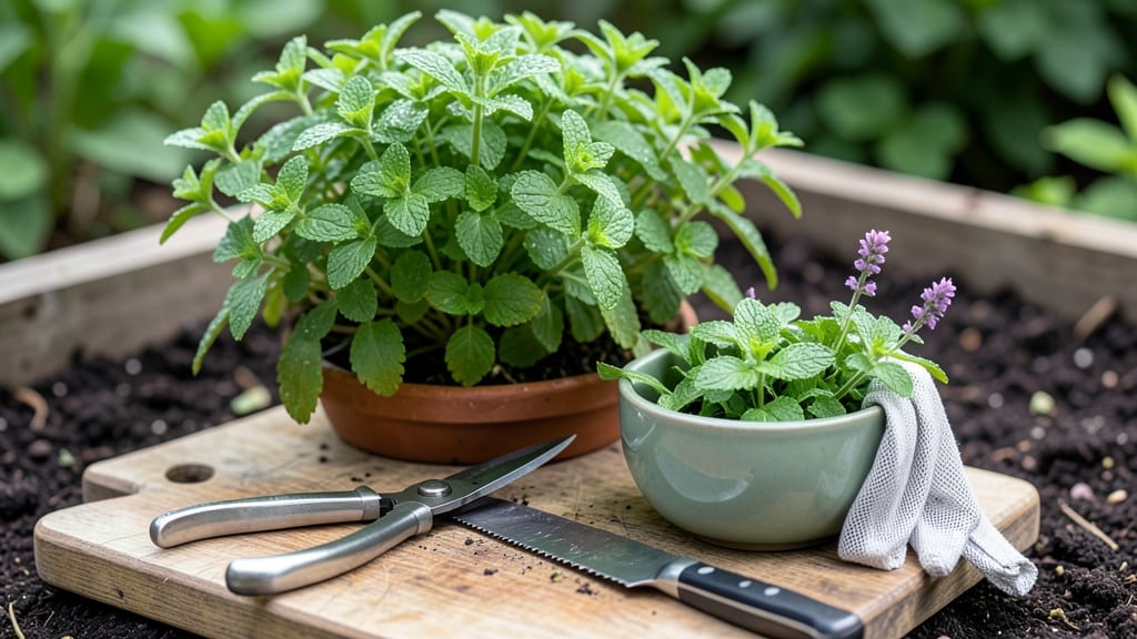 How to Harvest Mint Without Killing the Plant: Trim ⅓ of Stems for Regrowth and Flavor Boost