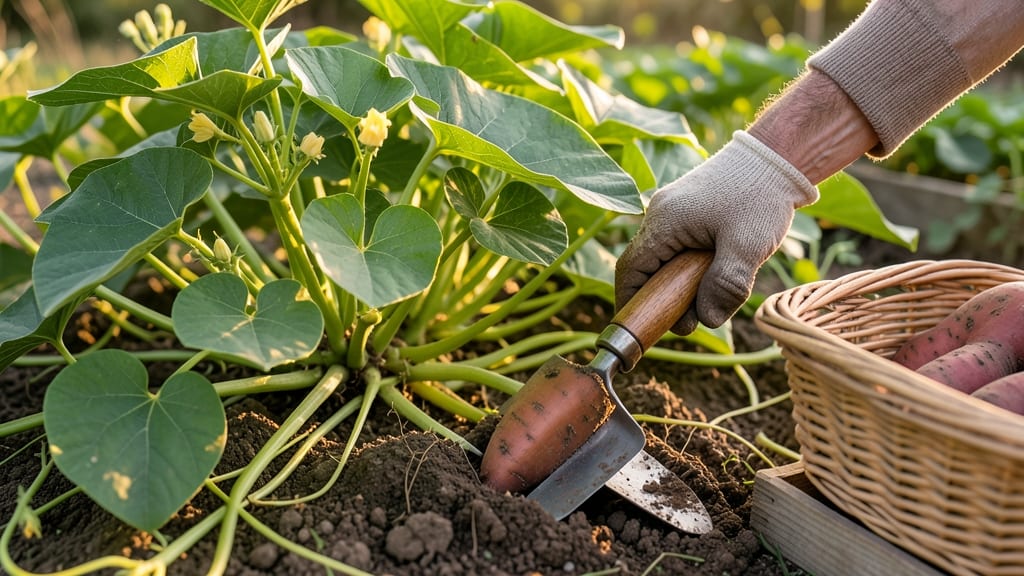 How to Tell When to Harvest Sweet Potatoes: Skin Slip Test & Moon Phase Secrets