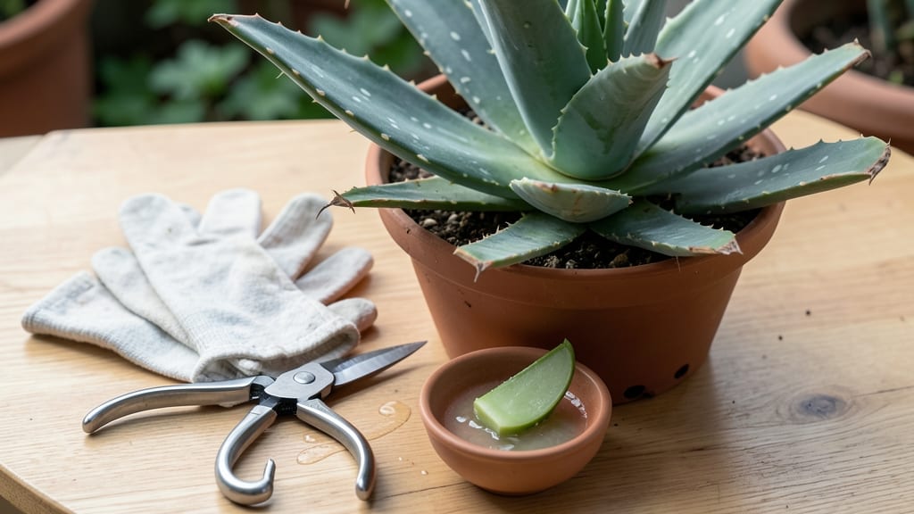 How to Harvest Aloe Vera Plant: Leaf Removal Without Damaging the Mother Plant