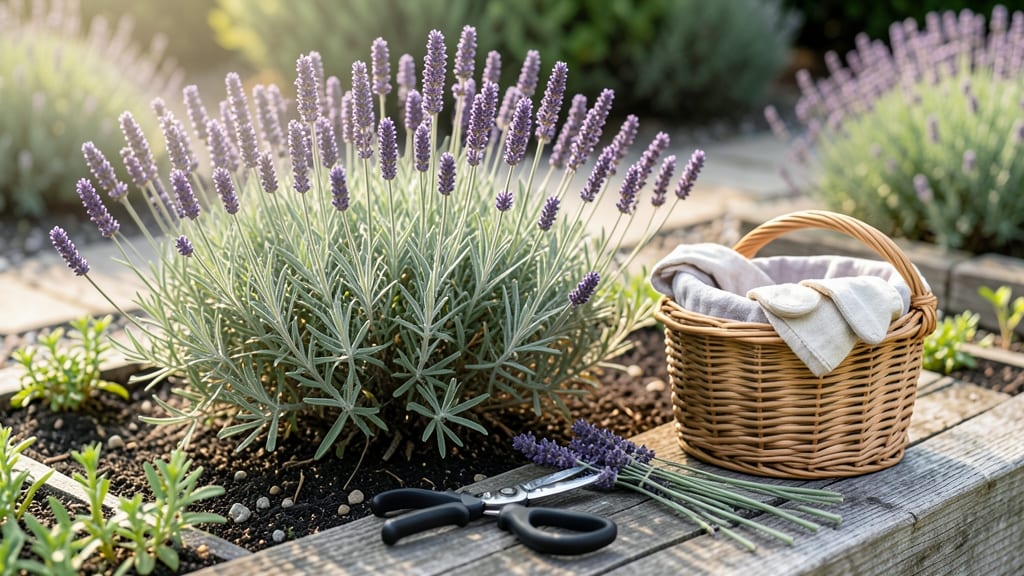 How to Harvest French Lavender: When Buds Turn Silver & 3-Step Cutting Guide