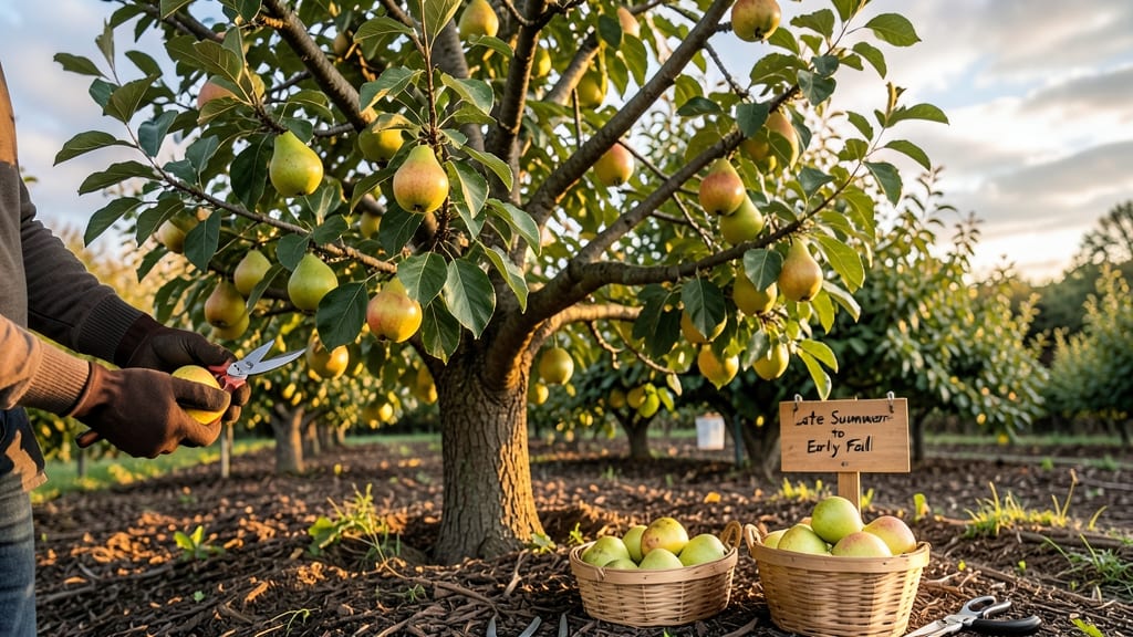 What Month Do You Harvest Pears: Ripeness Tricks by Variety and Climate Zone