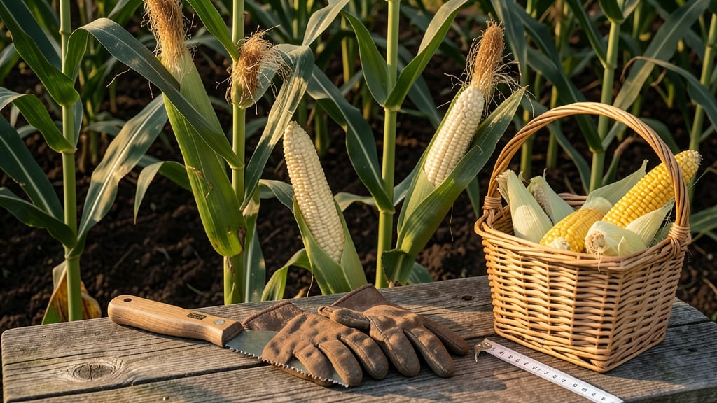 How Many Days to Harvest Corn: Silk Color & Kernel Milk-Stage Guide