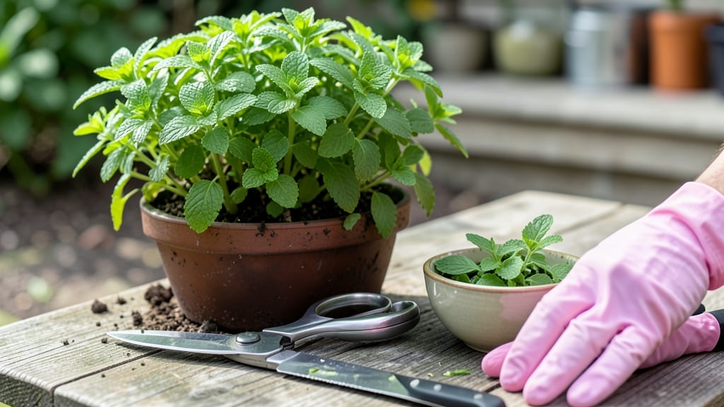 Best Way to Harvest Mint: When Stems Snap Easily Without Falling Apart