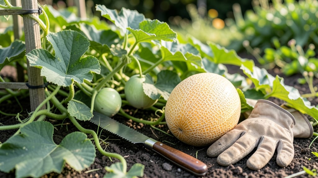 When to Harvest Cantaloupe: 3 Visual Cues for Perfect Ripeness