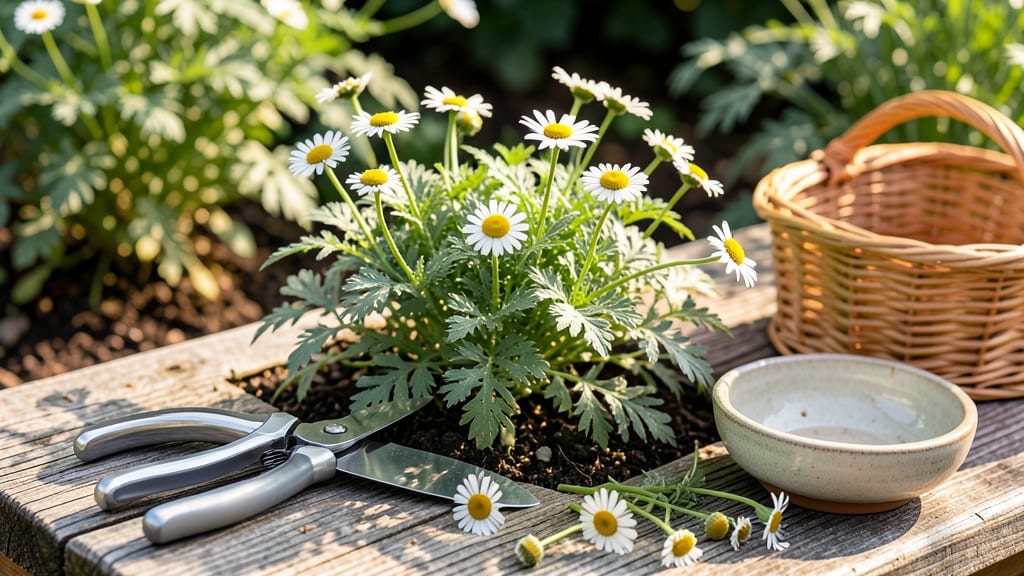 How to Harvest Chamomile: When Flowers Close for Peak Flavor & Drying Tips