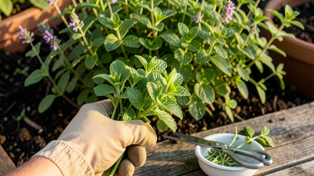 How to Harvest Spearmint: When Leaves Reach 3 Inches for Peak Flavor