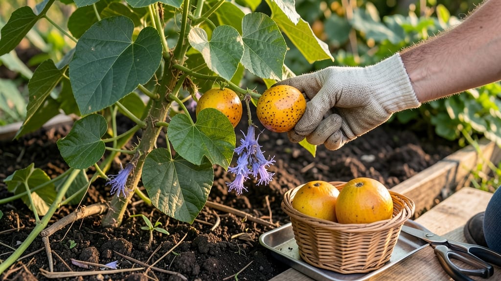Passion Fruit Harvest Time: 3 Signs Your Fruit Is Ready to Pick