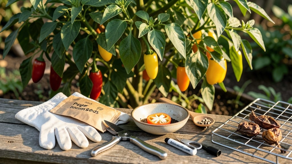 How to Harvest Pepper Seeds: When Pods Dry Hard for Viable Germination