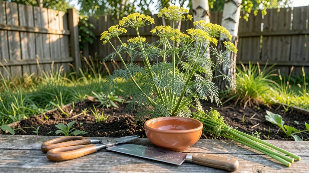 How to Harvest Fresh Dill: Cut-and-Come-Again Method for Year-Round Use