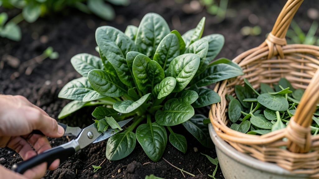How to Harvest Spinach: Cut-and-Come-Again Method for Continuous Yield