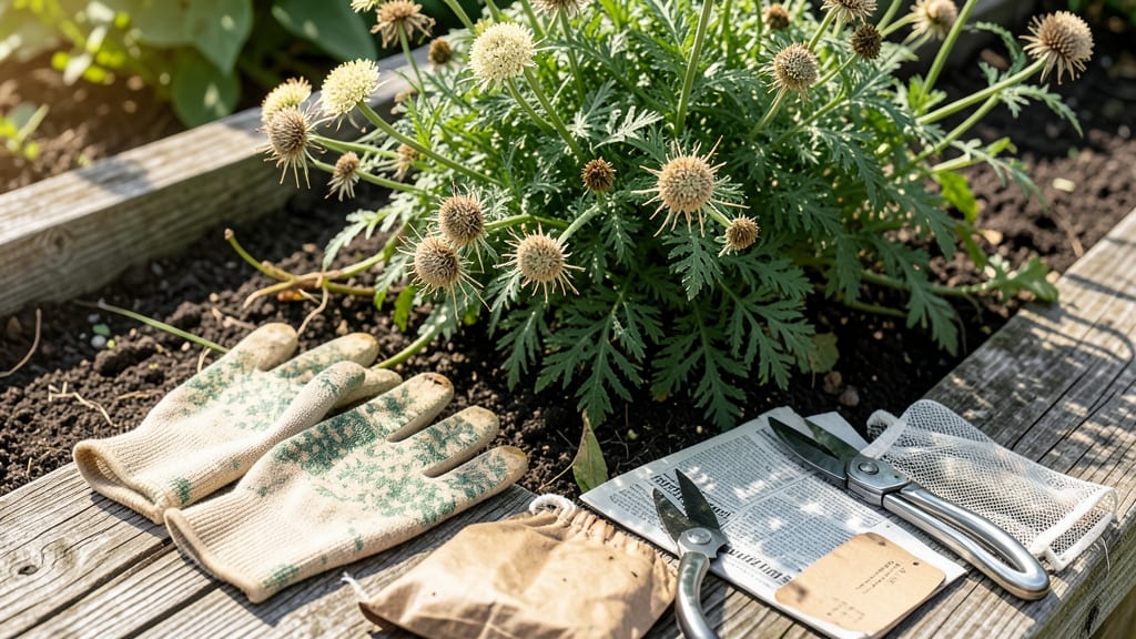 How to Harvest Yarrow Seeds: When Flower Heads Turn Tan and Dry Completely