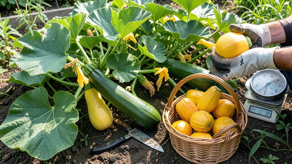 Summer Squash Harvest Time: When Skin Hardens & Seeds Darken Naturally