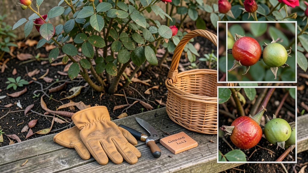 When to Harvest Rose Hips: 3 Color & Texture Clues for Perfect Timing