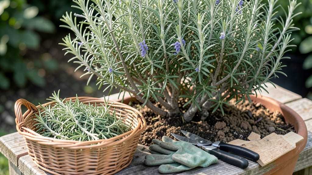 How to Harvest Rosemary Plants: Prune for Regrowth and Flavor Boost