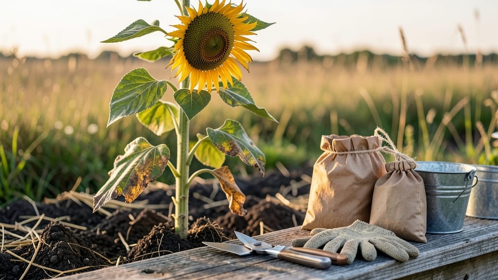 When to Harvest Sunflower Seeds: Pods Crack Open + Seeds Turn Brown