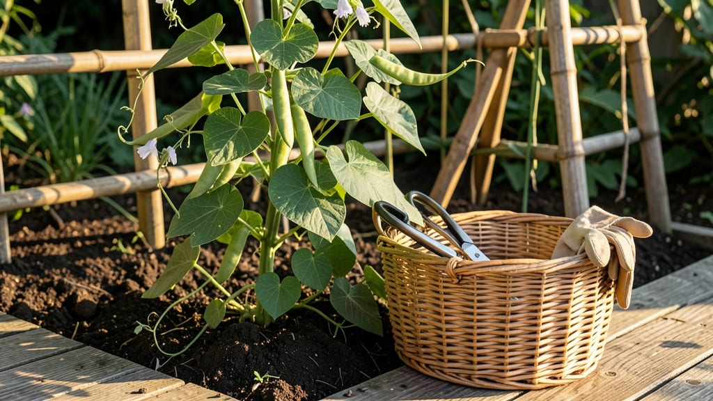 How to Harvest Pole Beans: 3 Tactile Cues for Sweetest, Crunchiest Pods