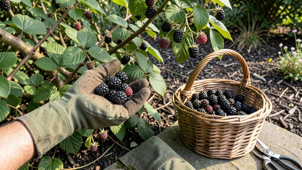 Blackberry Harvest Season in Summer Northern Hemisphere: When to Pick for Sweetest Flavor Before Birds Beat You
