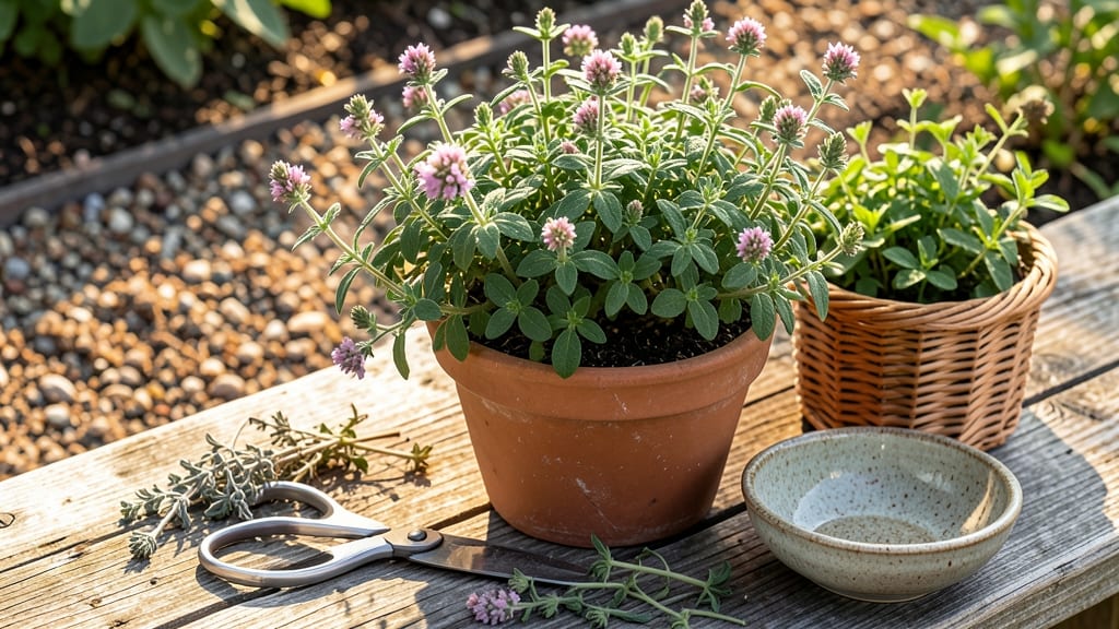 When to Harvest Oregano for Drying: Bud Clusters Turn Silver Before Seeds Form