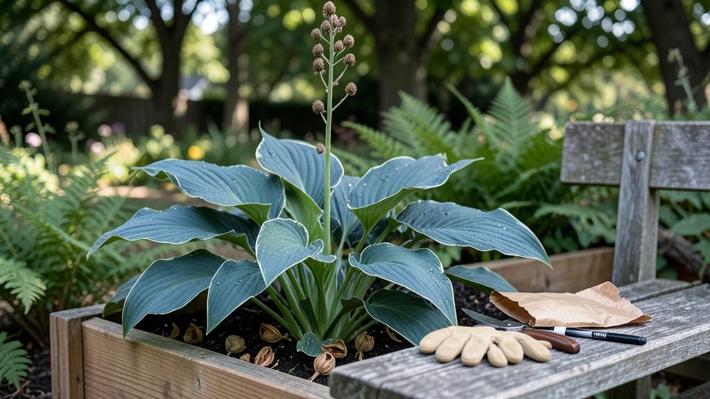 How to Harvest Hosta Seeds: When Pods Split Open & Collect Viable Germination
