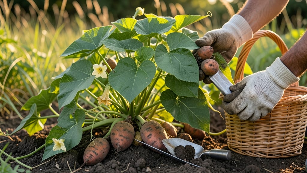 How Many Days to Harvest Sweet Potatoes: Foliage Test & Soil Check Guide