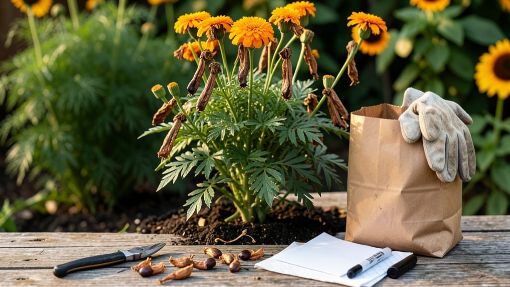 How to Harvest Marigold Seeds: Save Next Year’s Blooms with Dry Pods