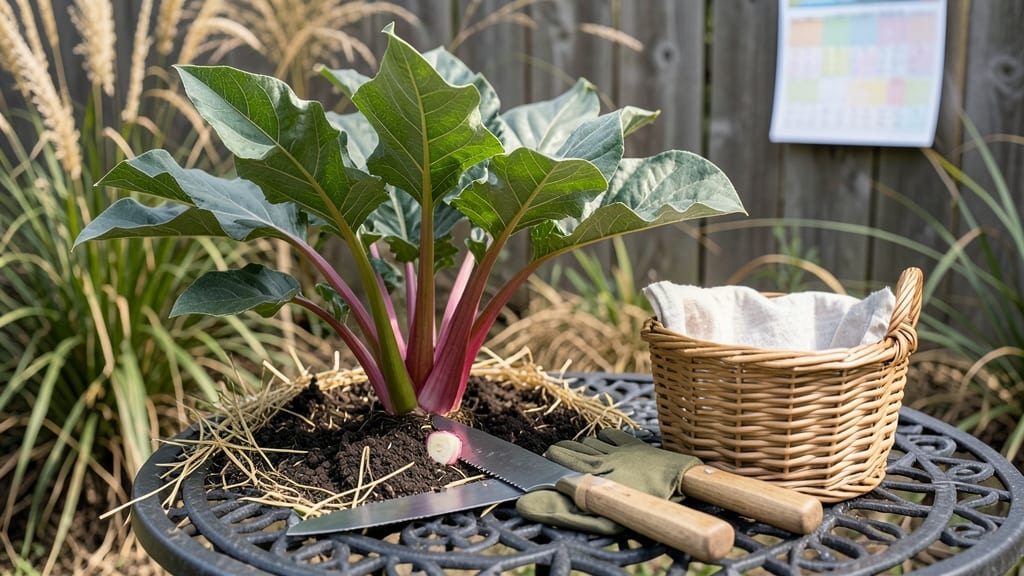 How Long Can You Harvest Rhubarb: Prime Stems Before Crowding Stops Yield