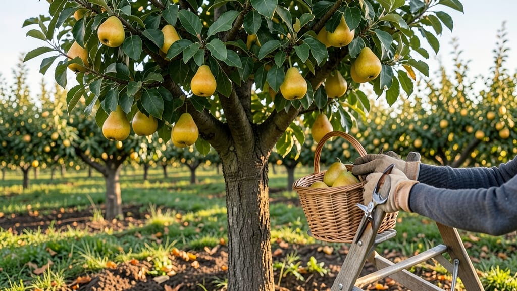 Bartlett Pear Harvest Time: Firm Skin, Sweet Aroma—3 Exact Cues to Pick