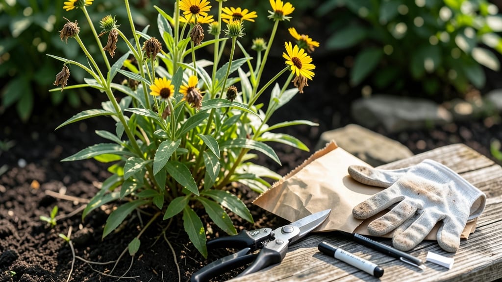 How to Harvest Coreopsis Seeds: When Pods Turn Brown and Crack Open Naturally