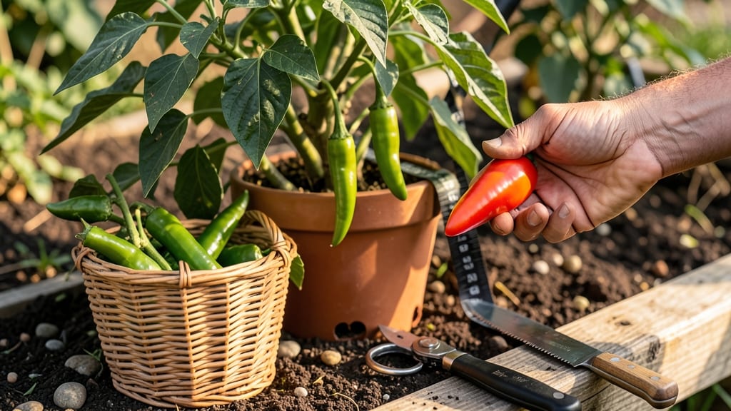 When to Harvest Cayenne Peppers: Color-Stage Guide for Maximum Heat
