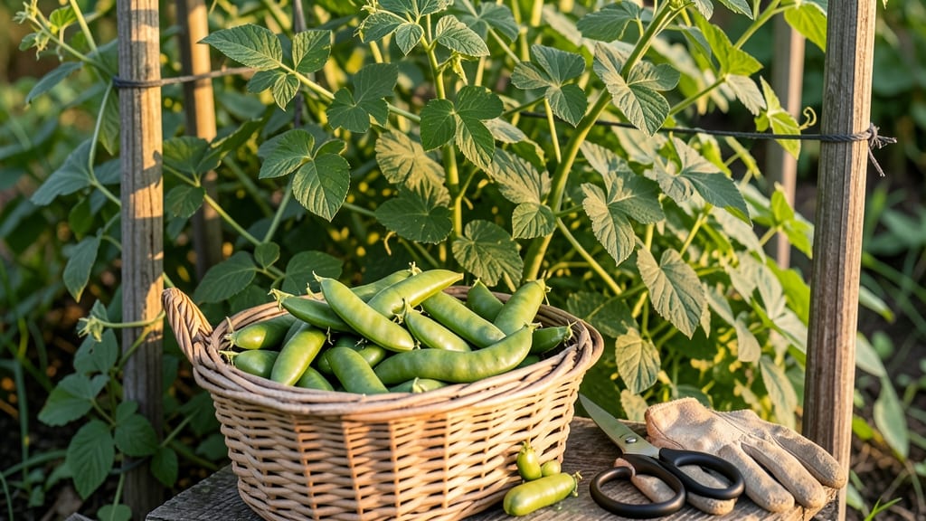 When to Harvest Pea Pods: 3 Tactile Tests for Crunchy Sweetness