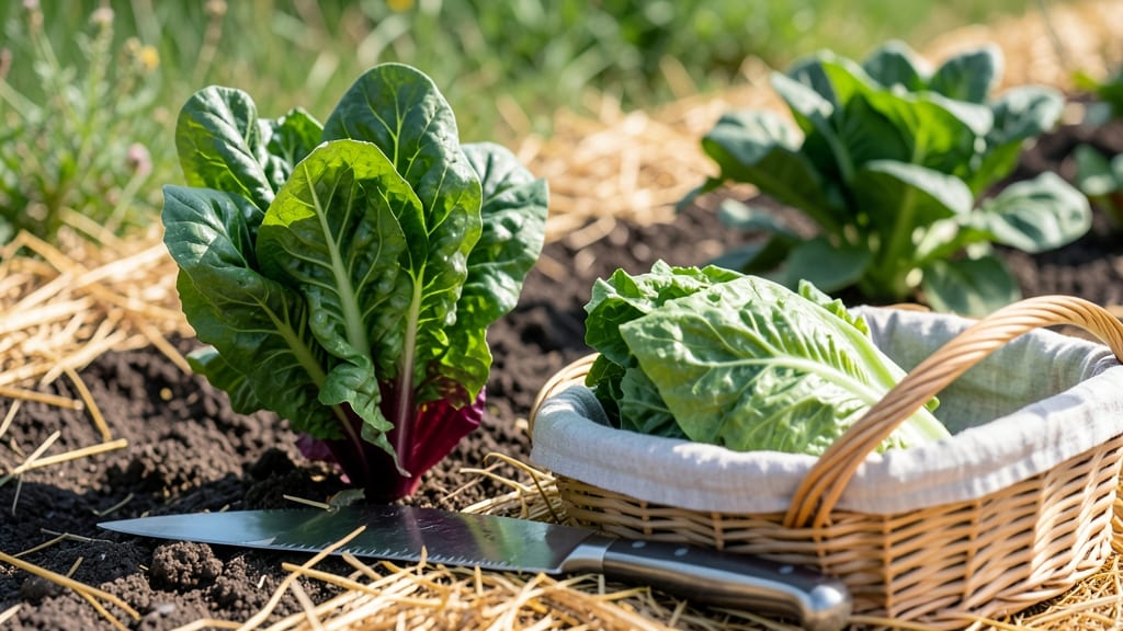 How to Harvest Romaine Lettuce from Garden: When Leaves Reach 6 Inches for Crisp Cuts