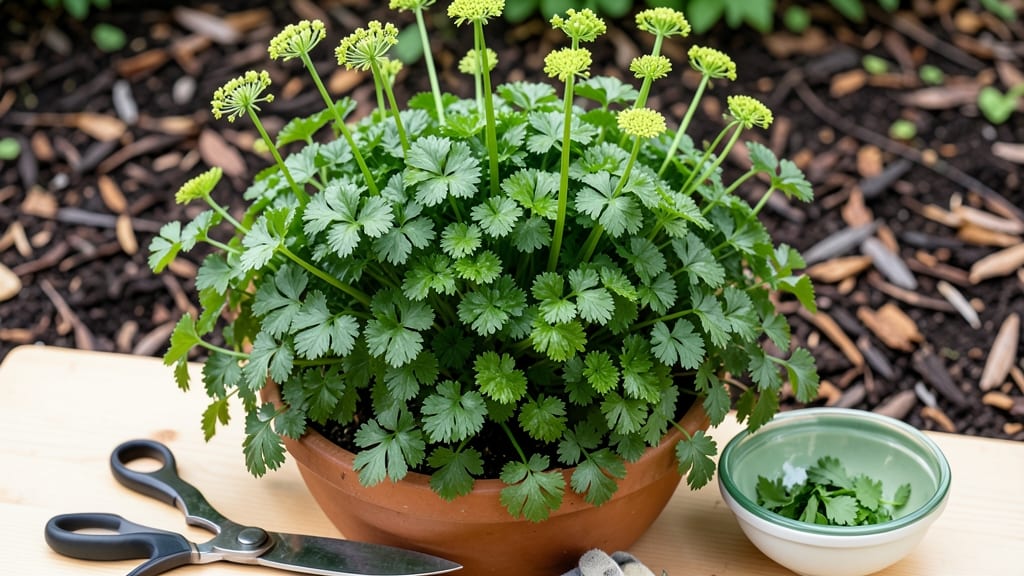 How to Harvest Parsley So It Keeps Growing: Trim-and-Regrow Technique for Year-Round Supply