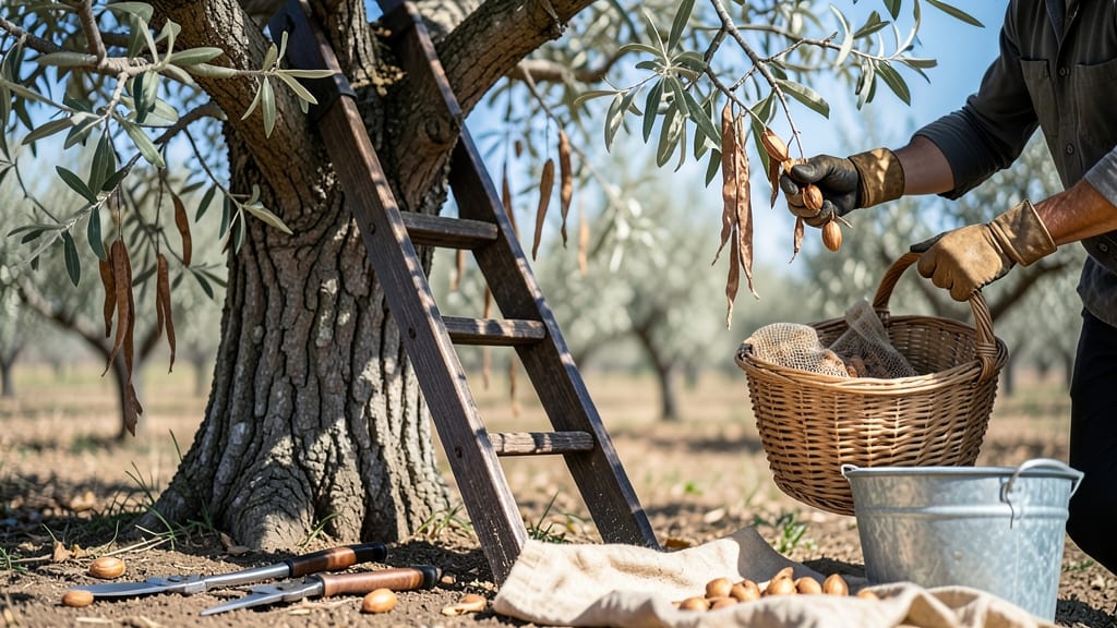 Almond Tree Harvest Time: Moon Phase Secrets for Maximum Yield