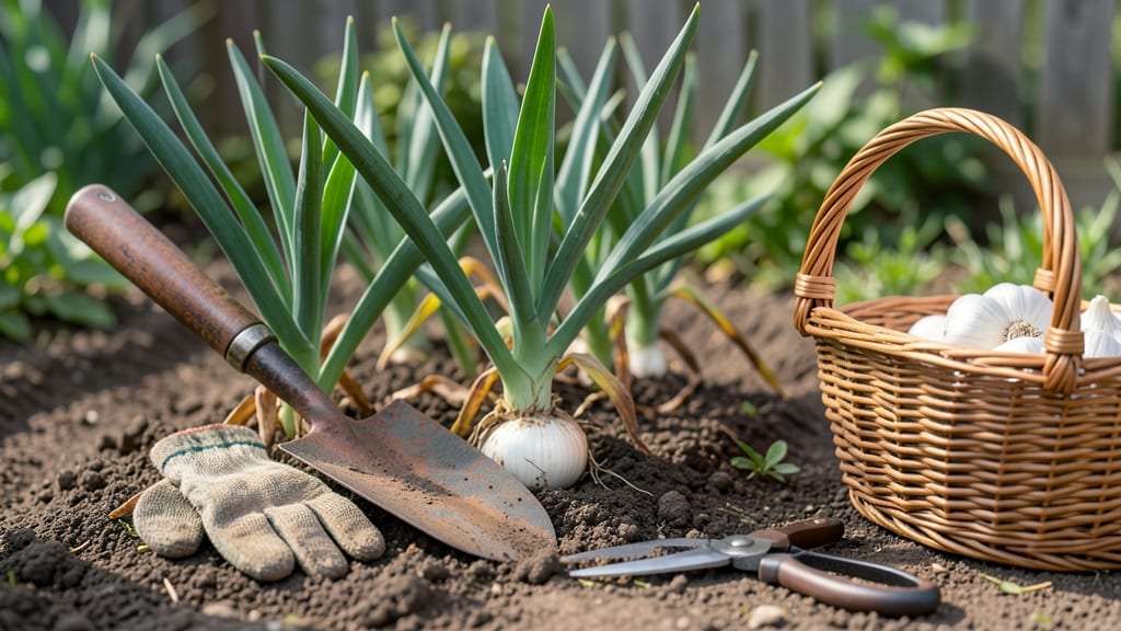 When Is It Time to Harvest Garlic: 3 Non-Destructive Tests for Perfect Bulbs