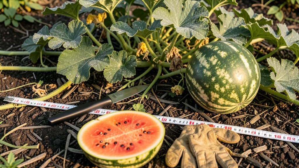 How to Know When to Harvest Watermelon: 3 Non-Negotiable Signs That Never Fail