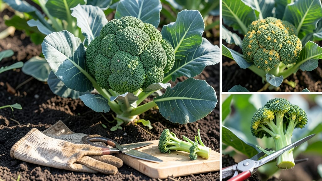 When to Harvest Broccoli: Crowded Heads Signal Peak Flavor Before Bolting