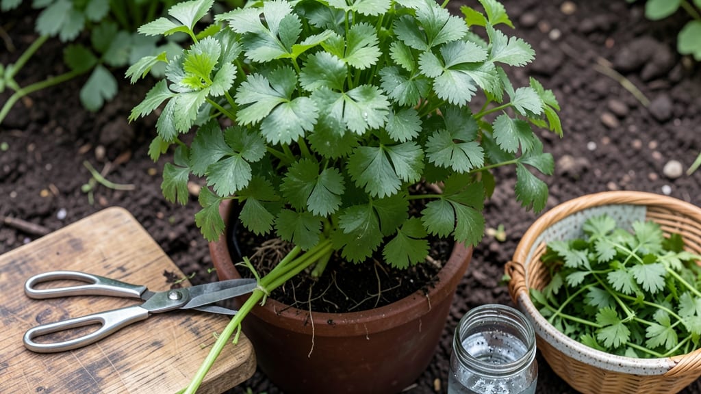 How to Harvest Cilantro: Best Time for Flavor-Packed Stems and Leaves