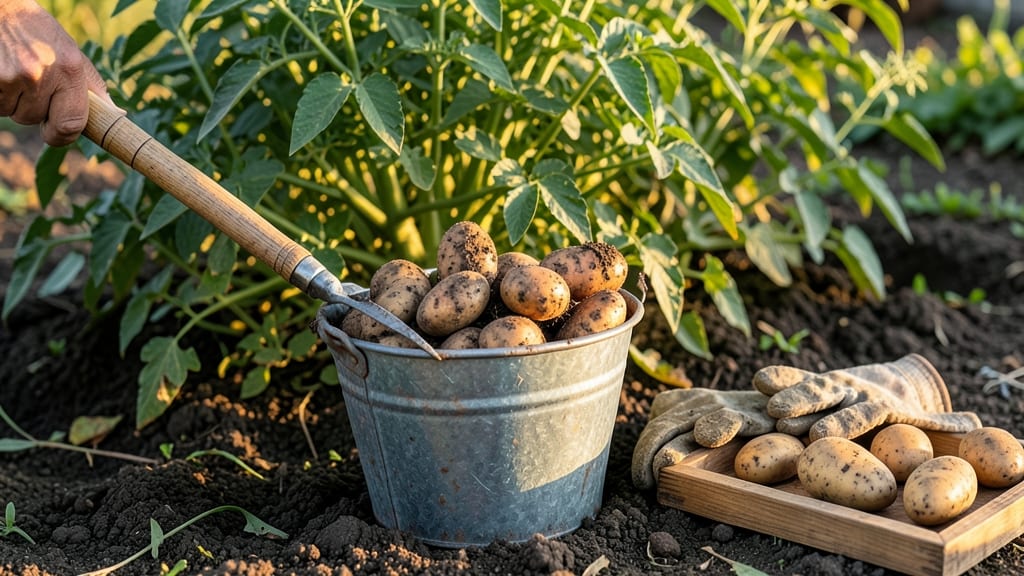 When to Harvest Potatoes in a Bucket: Tactile Tests for Perfect Size and Flavor