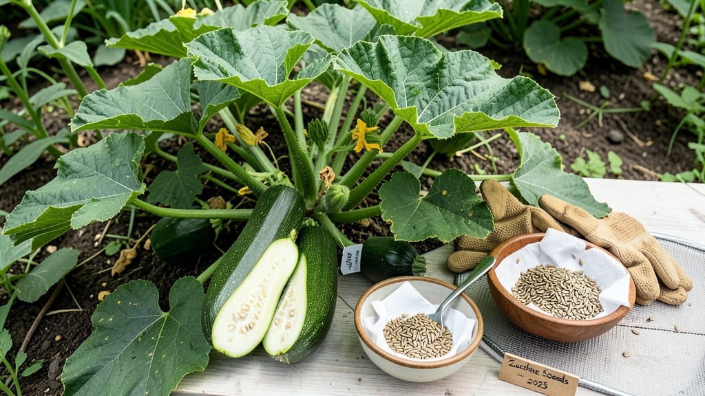 Harvest Zucchini Seeds: 4-Step Drying Process for Long-Term Storage
