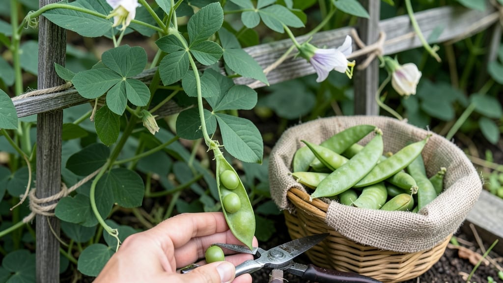 When to Harvest Peas: 3 Tactile Tests for Perfect Sweetness Before Overripening